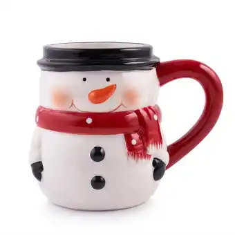 Tottus Mug hombre de nieve oferta