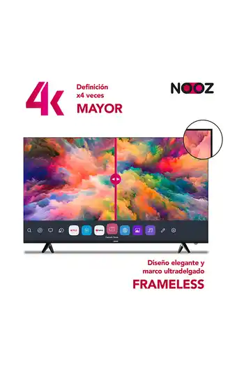 Tiendas EFE Smart tv nooz webos 43'' uhd 4k n4321uk6xwip oferta