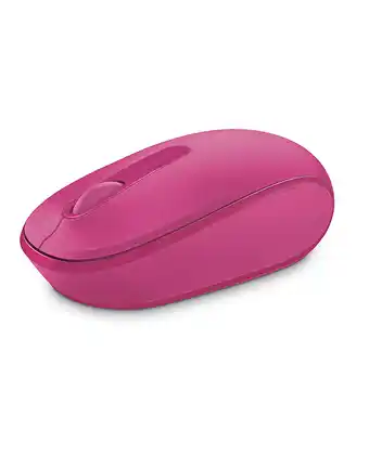Tiendas EFE Mouse microsoft 1850 wireless magenta oferta
