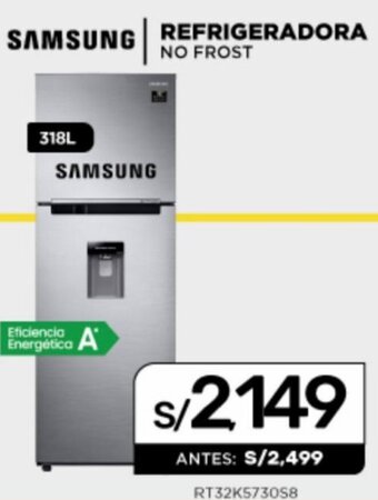 La Curacao Samsung Refrigeradora No Frost 318L oferta