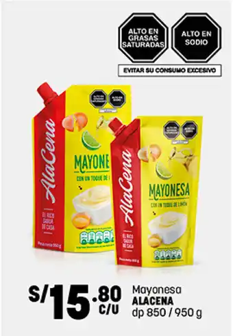 Plaza Vea Alacena Mayonesa dp 850/950 g oferta