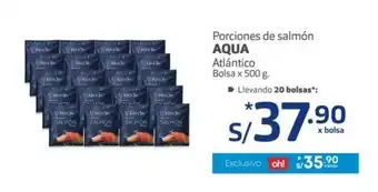 Makro Aqua Porciones salmon atlantico bolsa x 500g oferta