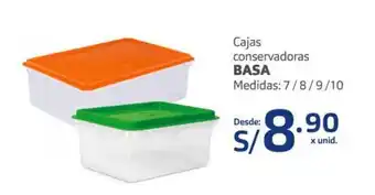 Makro Basa Cajas conservadoras Medidas 7/8/9/10 oferta