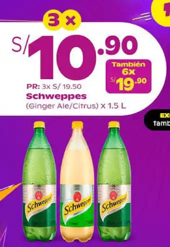 Tambo Schweppes 1.5 L oferta