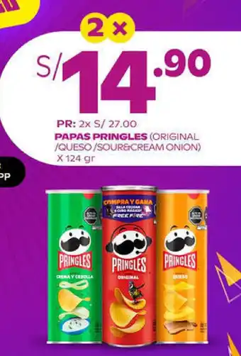 Tambo Pringles Papas oferta