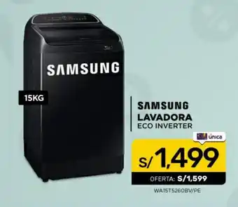 La Curacao Samsung Lavadora Eco Inverter oferta