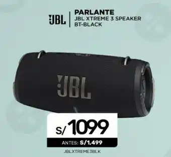 La Curacao JBL Parlante JBL Xtreme 3 Speaker BT - Black oferta