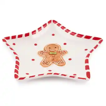 Tottus Plato estrella gingerman 20 cm oferta