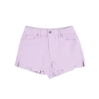 Tottus Short cintura mujer 28 lila oferta