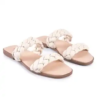 Tottus Chala moda trenza mujer 37 crema oferta