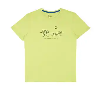 Tottus Polo estampado hombre xl verde limon oferta