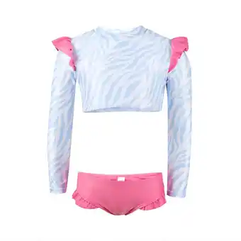 Tottus Ropa de baño crop niña 3 rosado oferta