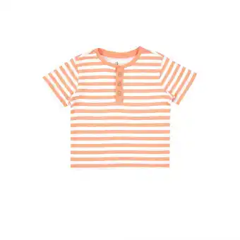 Tottus Polo boton bebe 6m melon oferta