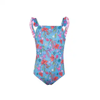 Tottus Ropa de baño niña 3 azul oferta