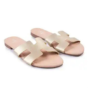 Tottus Chala horan mujer 35 dorado oferta