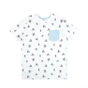 Tottus Polo teens 16 blanco oferta