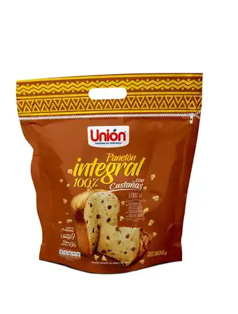 Tottus Panetón integral castan unión en bolsa 900 gr oferta