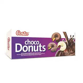 Tottus Galletas bañadas con cobertura de chocolate choco donuts 228 g oferta