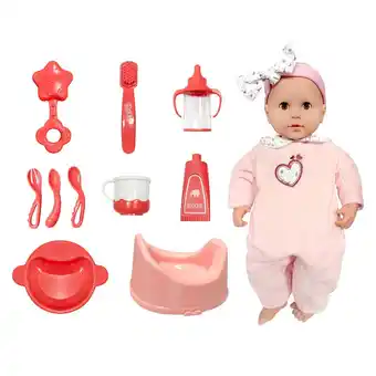Tottus Muñeca 40 cm con accesorios oferta