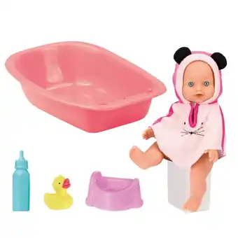 Tottus Muñeca 30 cm con tina y accesorios oferta