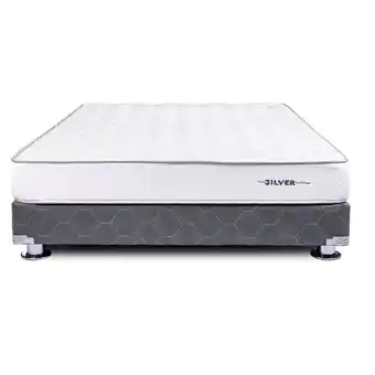 Tottus Juego de cama pocket silver king oferta