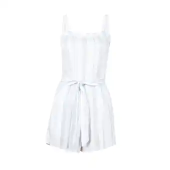 Tottus Enterizo correa mujer xl azul claro oferta