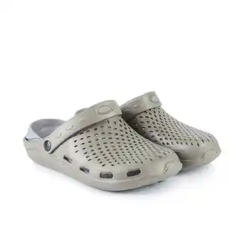 Tottus Clogs moda hombre 42 verde militar oferta