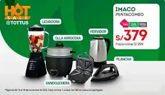 Tottus Imaco Pentacombo oferta
