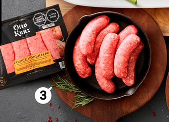 Chorizo Parrillero Otto Kunz pq x 400g