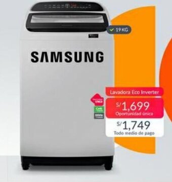 Falabella Samsung Lavadora Eco Inverter oferta