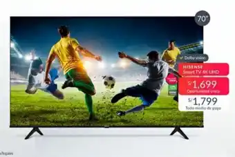 Falabella Hisense Smart Tv 4K UHD oferta