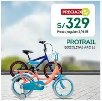 Tottus Protrail Bicicletas Aro 16 oferta
