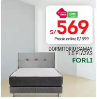 Tottus Forli Dormitorio Samay 1.5 Plazas oferta