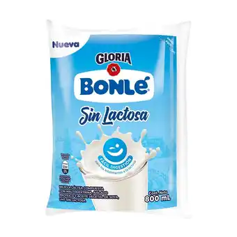 Tottus Bonle sin lactosa bolsa uht 800 ml oferta