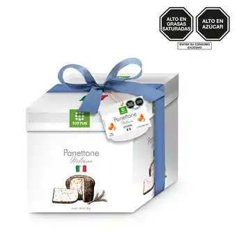 Tottus Panetón tottus con trozos de almendras 1 kg oferta