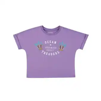 Tottus Polo mini lentejuela niña 10 violeta oferta