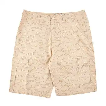 Tottus Short cargo full print hombre 36 arena oferta