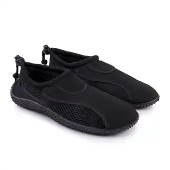 Tottus Aquashoes solid niño 37 negro oferta