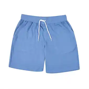 Tottus Short franela hombre m azul oferta