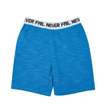 Tottus Short franela elastico hombre s azul oferta