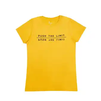 Tottus Polo estampado mujer xl amarillo oscuro oferta