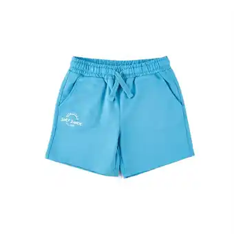 Tottus Short french niño 3 turquesa oferta