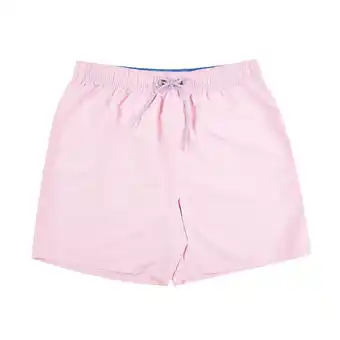 Tottus Ropa de baño color entero hombre 30 rosado claro oferta