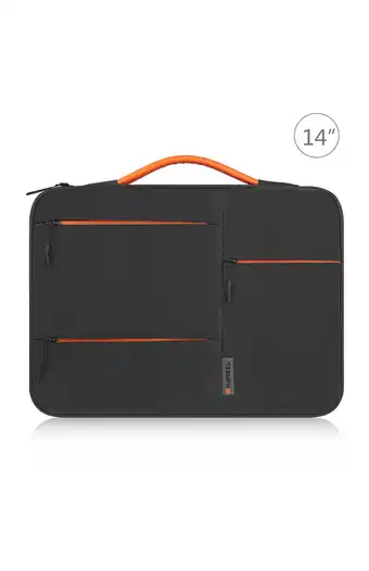 Tiendas EFE Funda maletin laptop haweel 14-15 pulgadas negro oferta