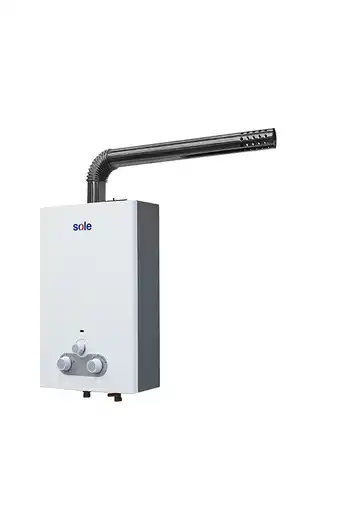 Tiendas EFE Terma sole gas 10lt.gn.tiro forzad c oferta