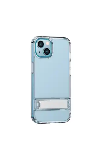 Tiendas EFE Case wingy con soporte para iphone 14 6.1" transparente (2 cámaras) oferta