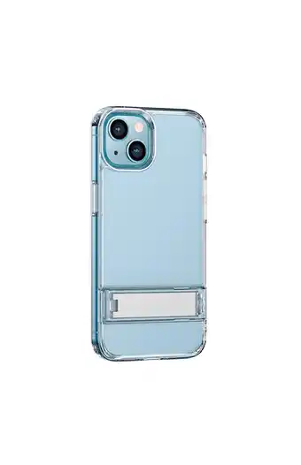 Tiendas EFE Case wingy con soporte para iphone 14 max 6.7" transparente (2 cámaras) oferta