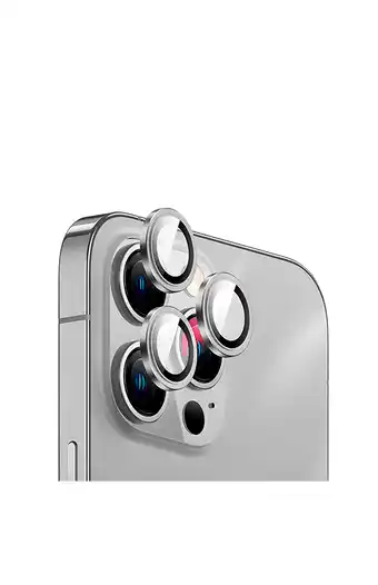 Tiendas EFE Lámina vidrio lente cámara para iphone 14 pro 6.1" (3 cámaras) oferta