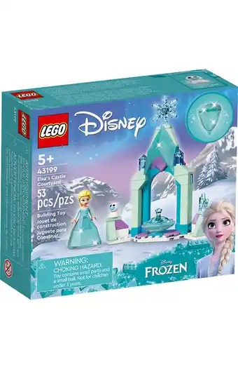 Tiendas EFE Lego 43199 patio del castillo de elsa oferta