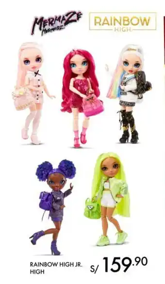 Wong Rainbow High Jr, High oferta